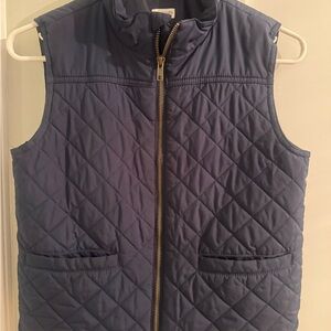 Crewcuts quilted Navy Blue Vest